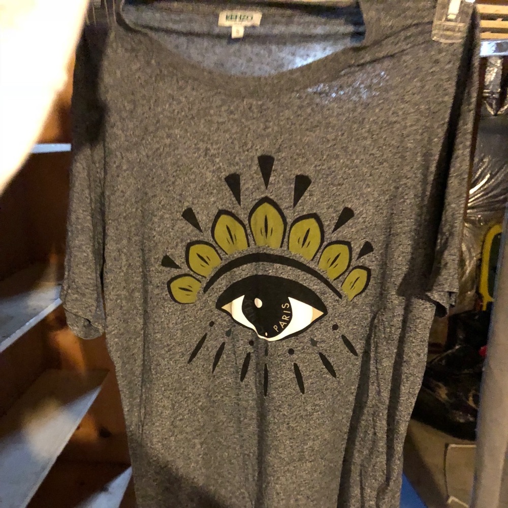 Grey men’s KENZO  SHIRT